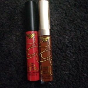 Hot Topic Wonder Woman Lip Gloss and Lip Cream